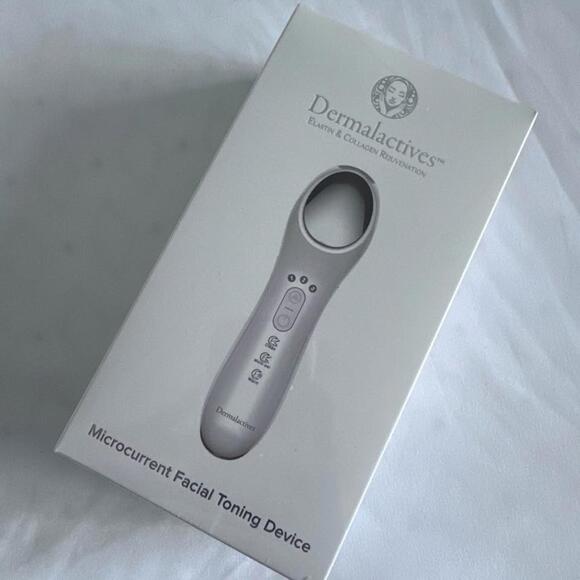 Dermalactives: Microcurrent Facial Toning Device